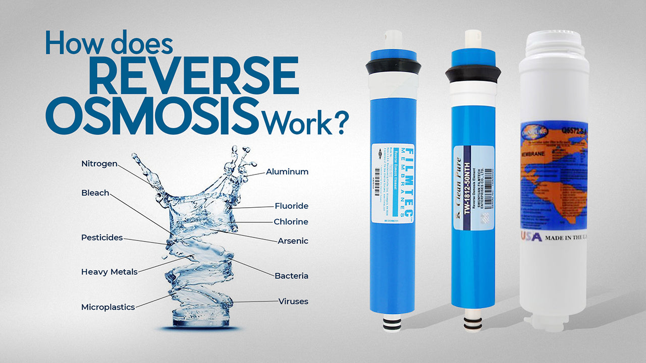How does reverse osmosis work? 