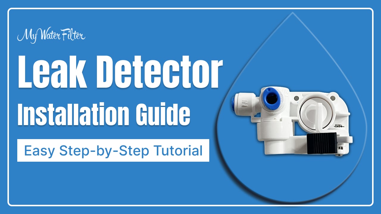 Under sink Leak Detector - Installation
