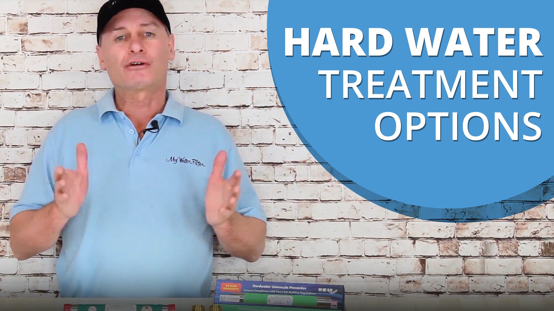 What are the different options available to treat hard water?