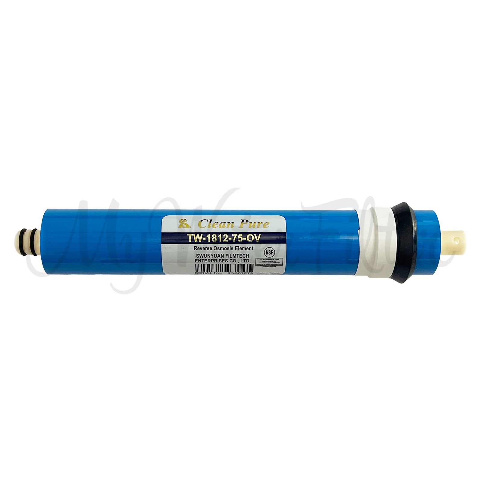 TRIPLE HOUSING - ULTRAPURE Toxic Contaminant Removal Reverse Osmosis Water Filtration System Replacement Membrane