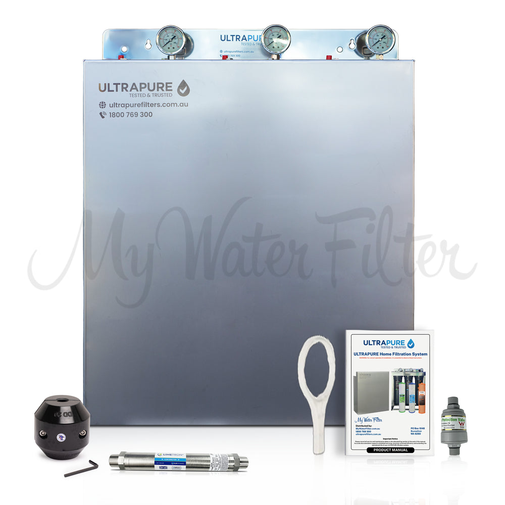 ULTRAPURE Hard Water Home Filtration System with Super Seal Cartridges
