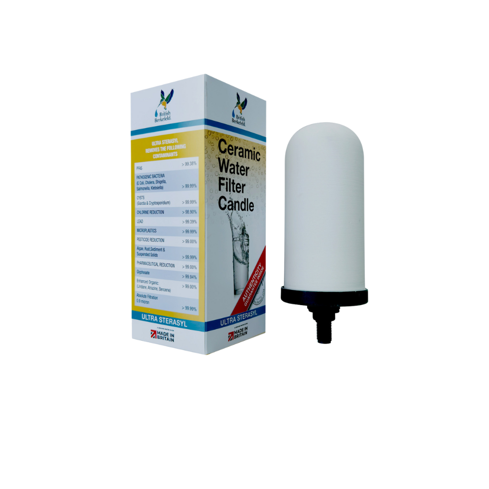 British Berkefeld Ultra Sterasyl with box in white background