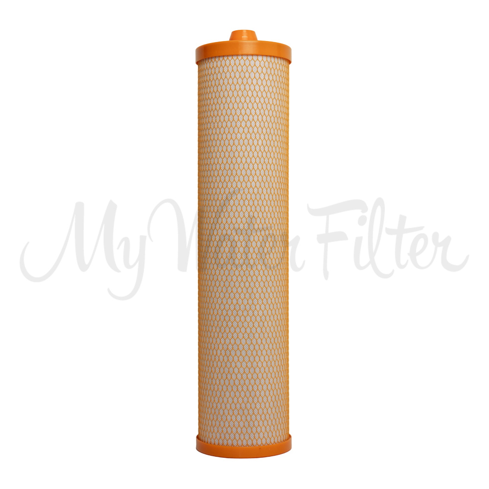 Disruptor® 20" x 4.5" Replacement Filter Cartridge with Safety Seal Nipple with watermark in white background