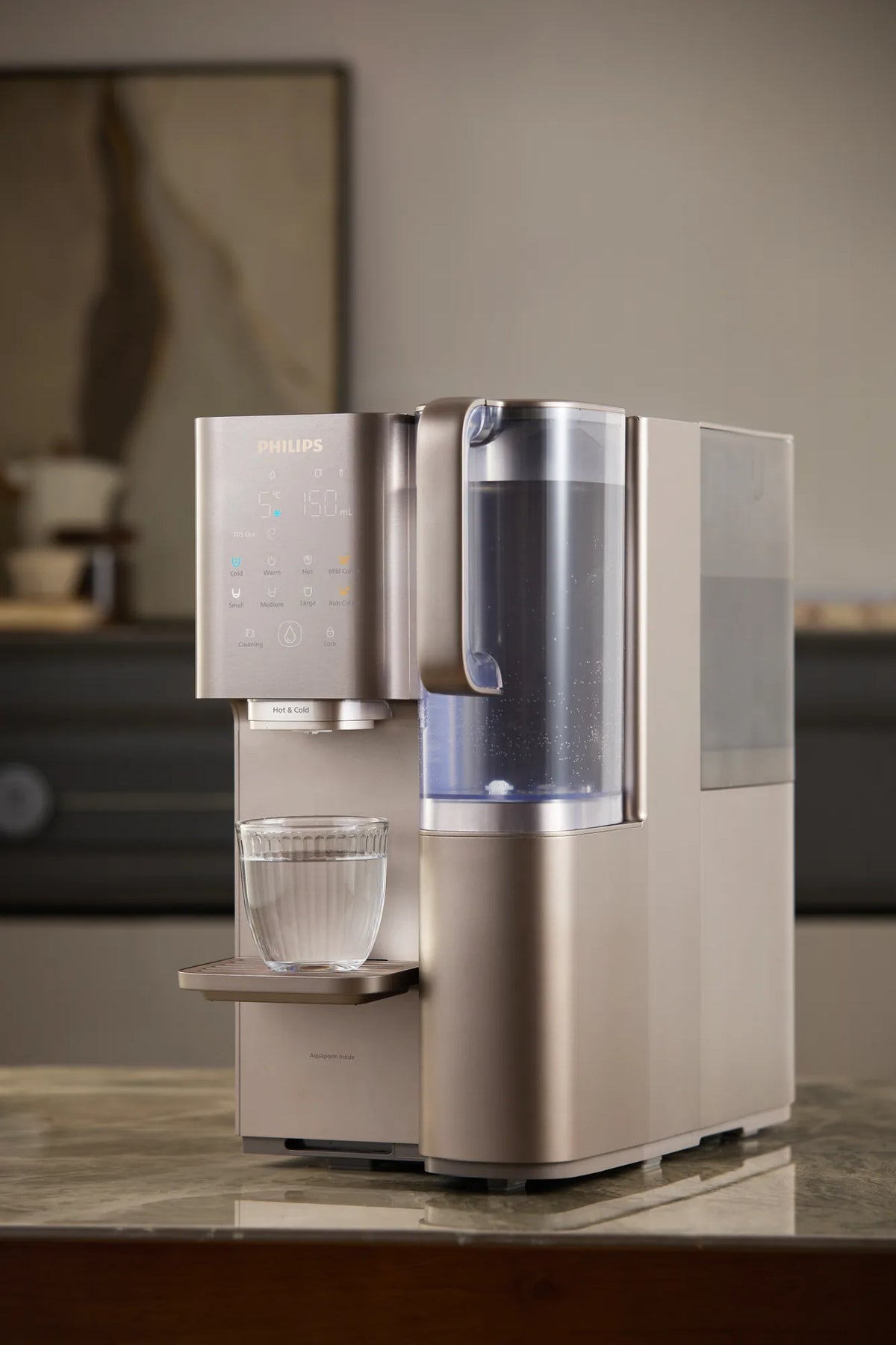 Philips Reverse Osmosis Pure Water Station - Chilled to Boiling ADD6951BR counter top