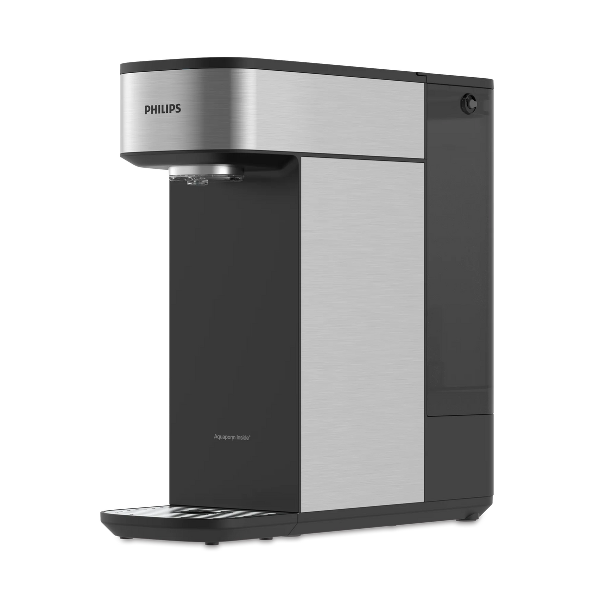 Philips Reverse Osmosis Compact Water Station - Glass Bottle ADD5930BK side view