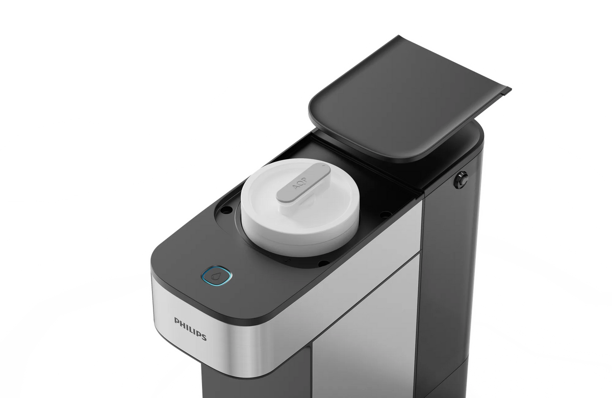 Philips Reverse Osmosis Compact Water Station - Glass Bottle ADD5930BK top