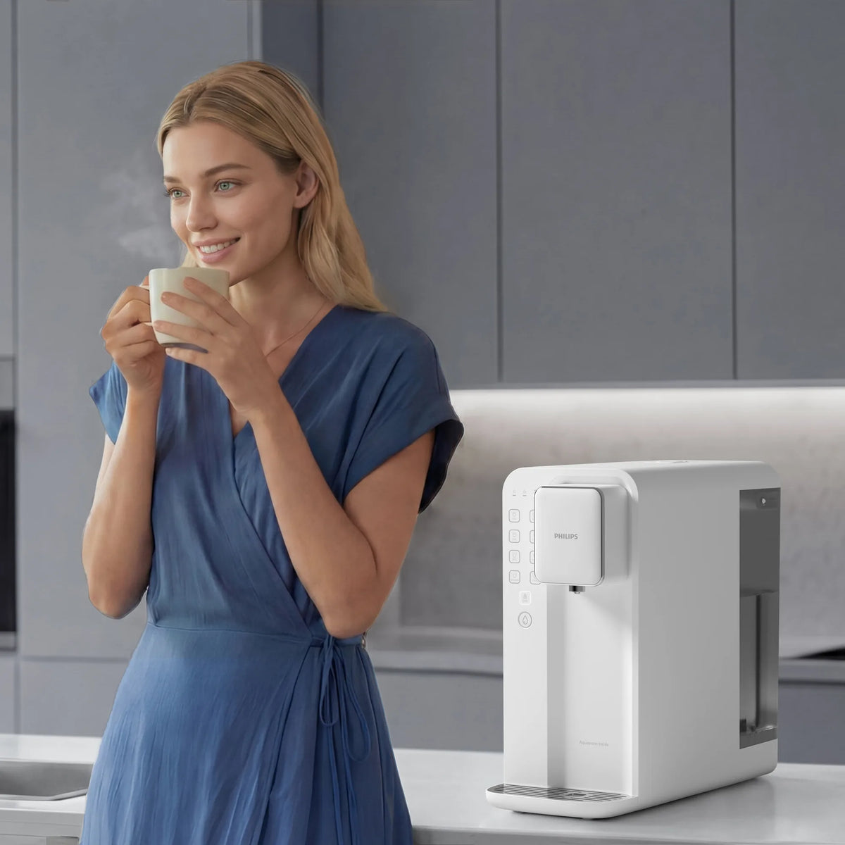 Philips Reverse Osmosis Hot Water Station - 5L Tank, White ADD6914WH lifestyle