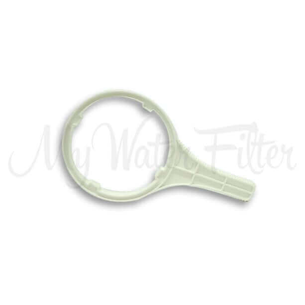White water filter housing removal tool, designed for 10" & 20" x 4.5" Big Blue filters.