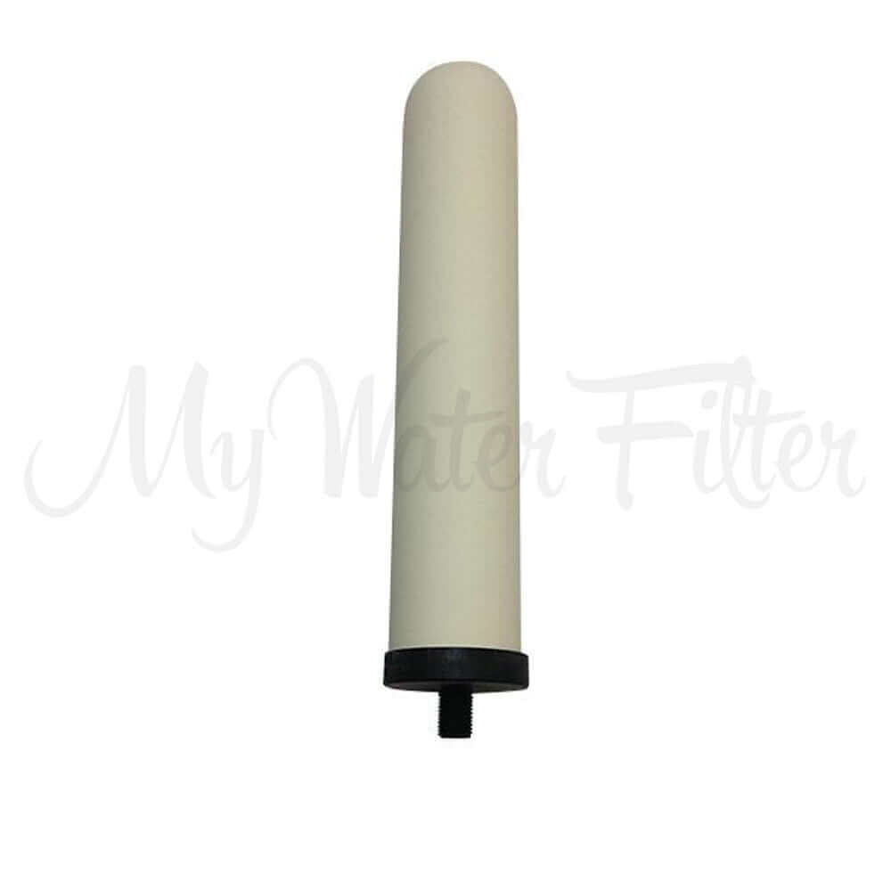 Doulton Ultracarb 0.5 Micron Ceramic Slimline Water Filter Replacement Candle features a black base and threaded connector with a single O-ring.