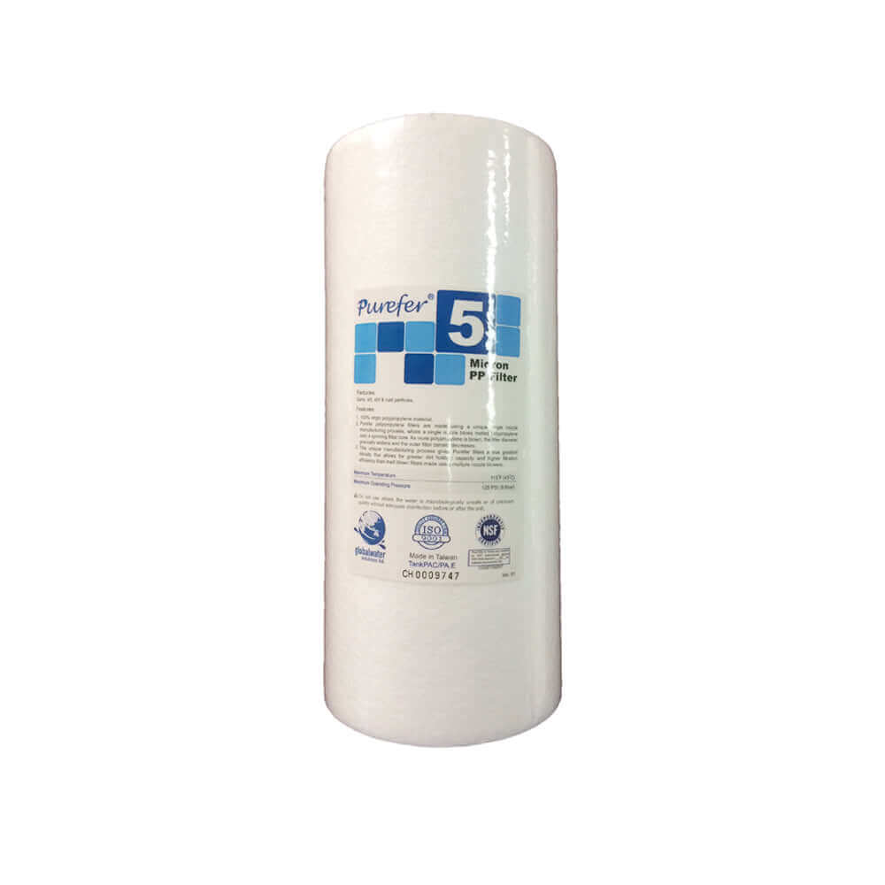 White cylindrical MWF 10