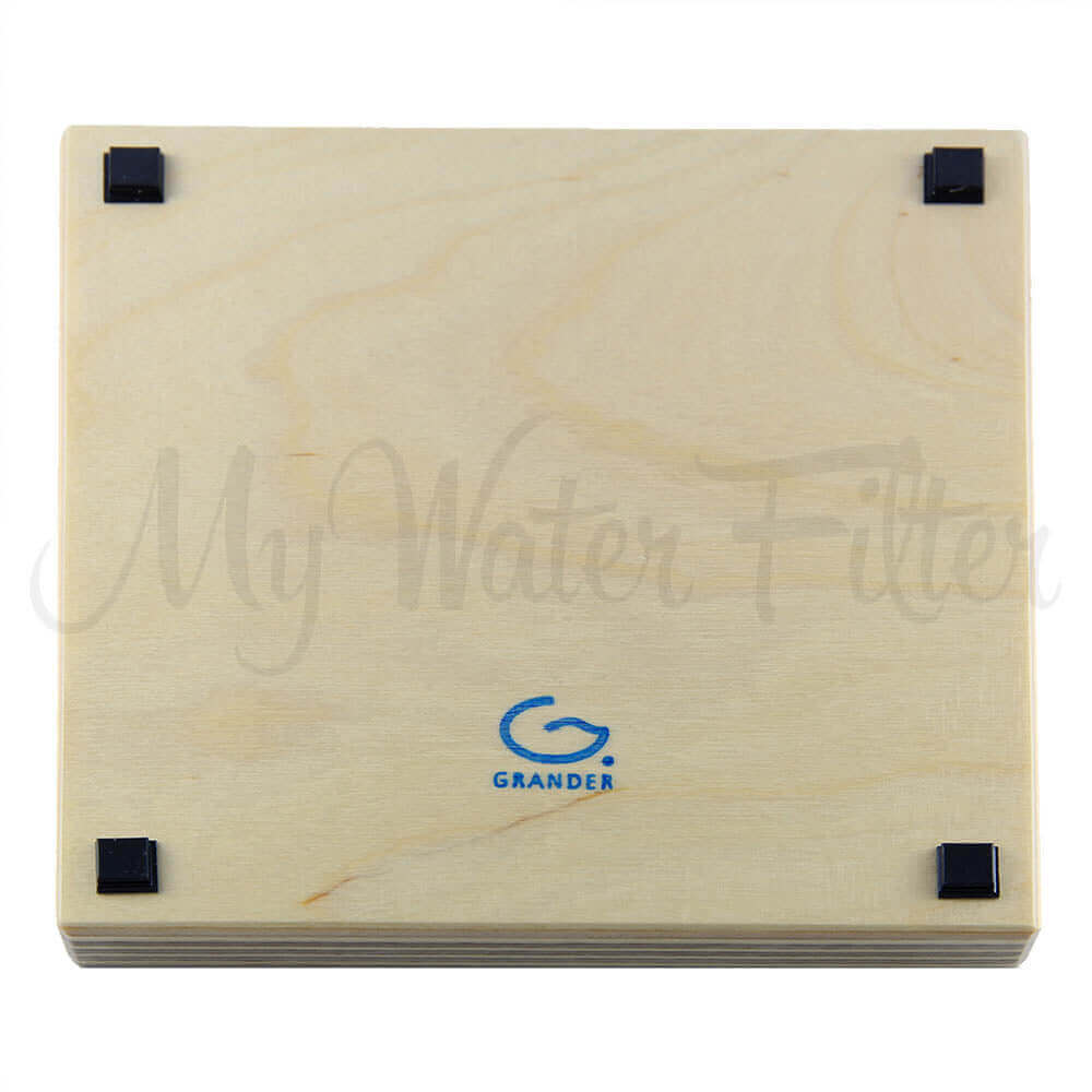 Bottom view of Grander Revitalising Board with a blue