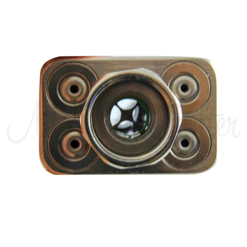 Close-up of the Grander from the Grander Flexible Unit brand, featuring a metal design with five circular openings