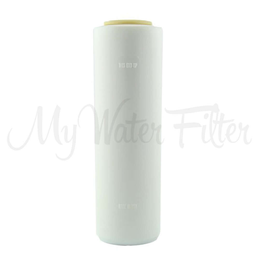 A white cylindrical 10