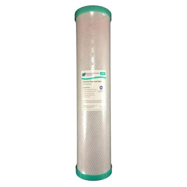 A Pure CTO 5 Micron Carbon Block Whole House Water Filter Replacement Cartridge (20