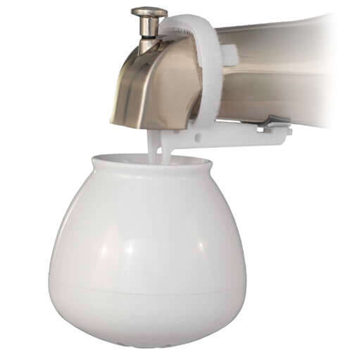Sprite Bath Ball Water Filter - Chrome/White