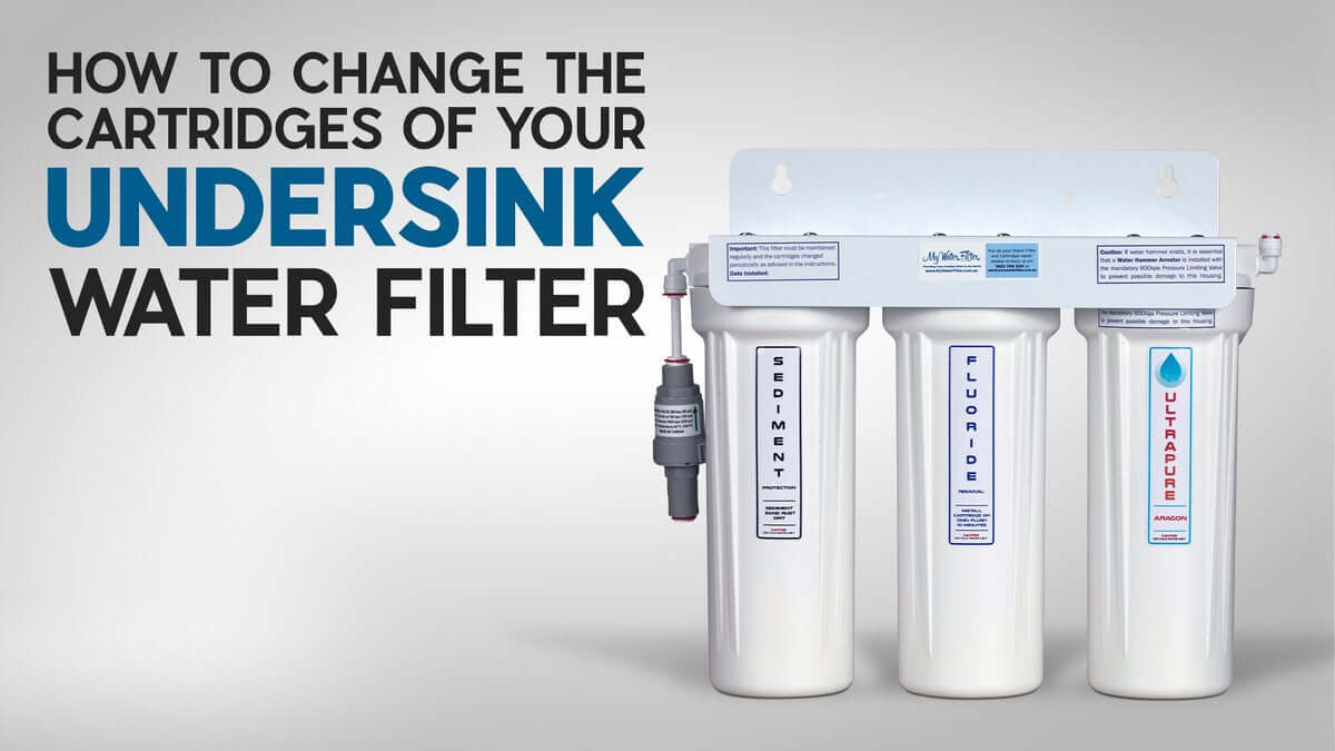  How To Change An Under Sink Water Filter [EASY VIDEO]