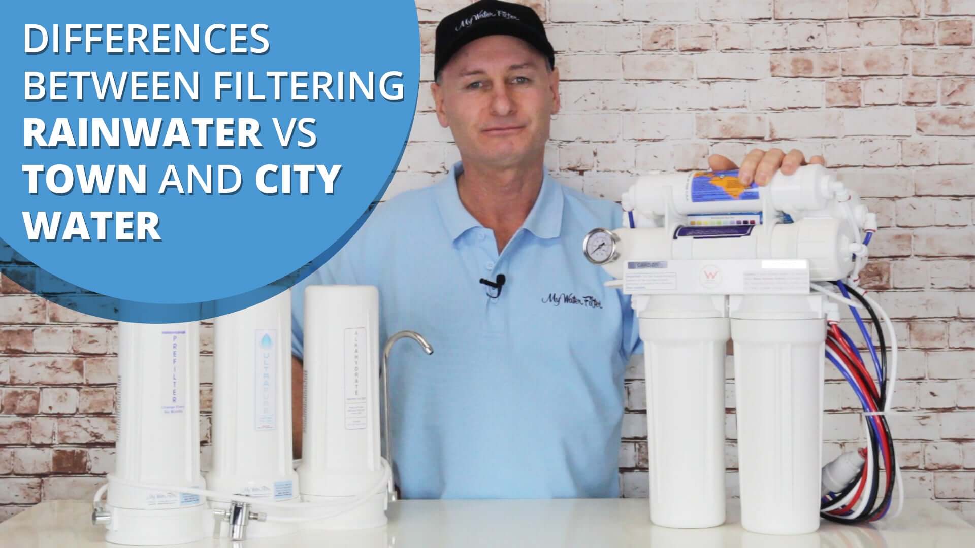 [VIDEO] Differences between filtering Rainwater vs Town and City Water