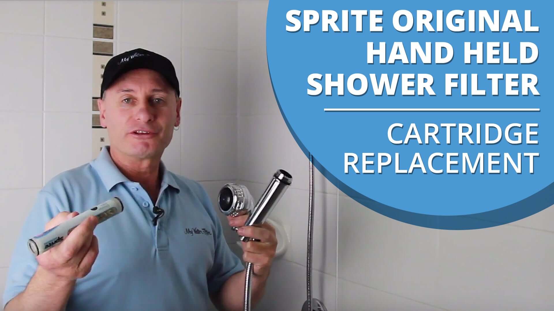 How to Change the Cartridge in Your Sprite Original Hand Held Shower Handle