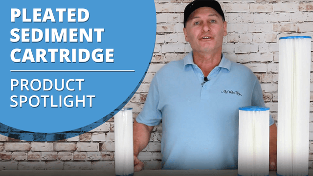 Pleated Sediment Cartridge Product Spotlight