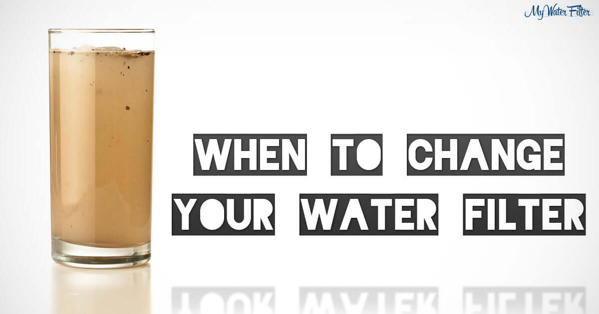  How Often Should I Change My Water Filter? | My Water Filter