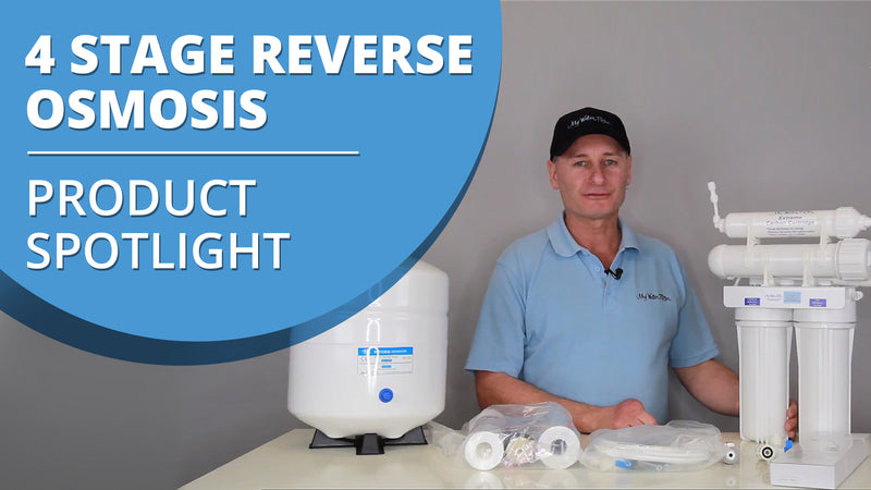 4 Stage Reverse Osmosis Water Filter System - Product Spotlight [VIDEO] 