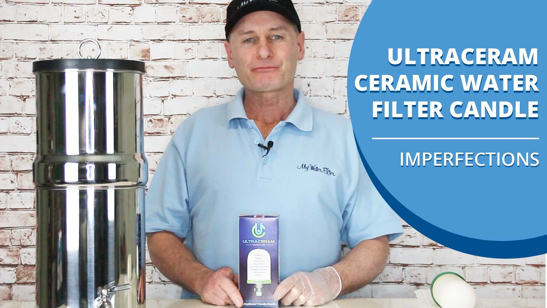 UltraCeram Fluoride Removal Water Filter - Troubleshoot Imperfections