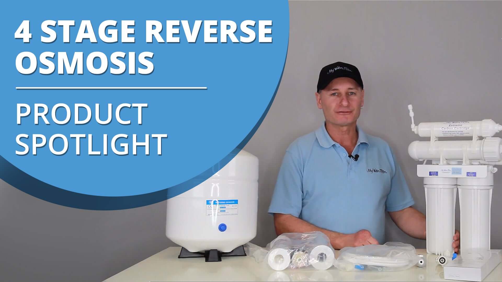 4 Stage Reverse Osmosis Water Filter System - Product Spotlight [VIDEO] 