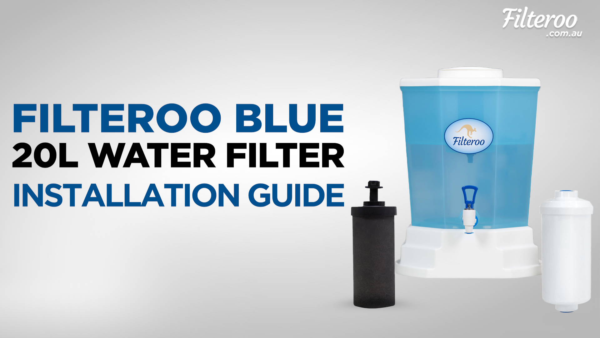 How to Set Up a Filteroo Blue 20L Benchtop Gravity Water Filter