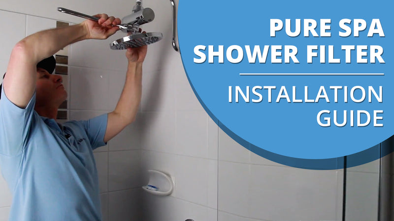 How to install the Pure Spa Shower Filter