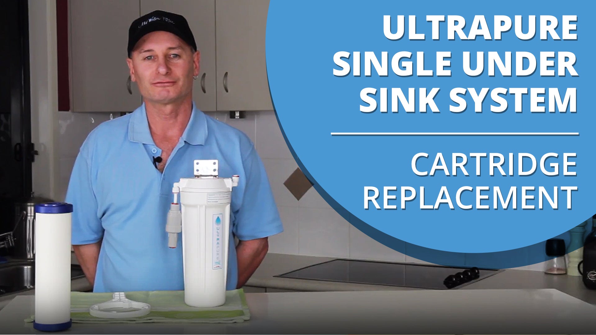 How to replace the cartridge in the ULTRAPURE Under Sink Water Filter