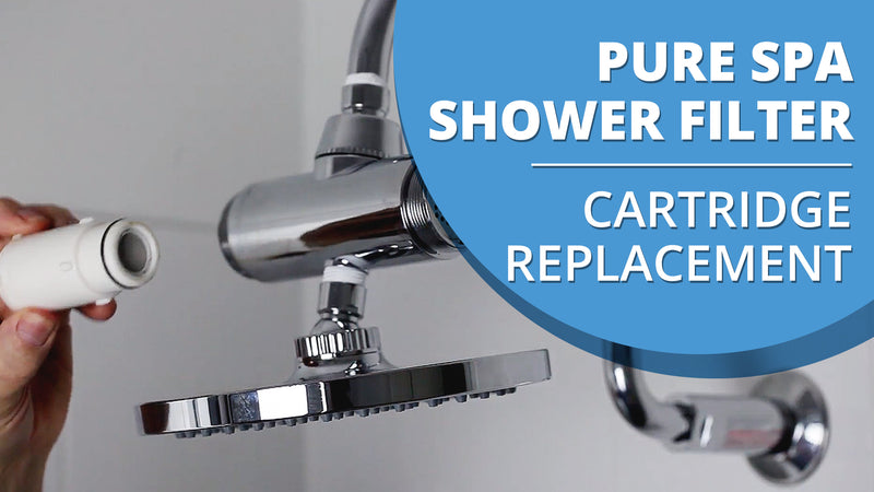 How to change the cartridge in your Pure Spa Shower Filter
