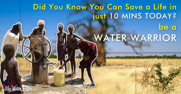 Save Life with drinking water