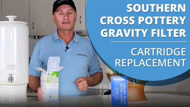 Southern Cross Pottery Gravity Filter Cartridge Replacement