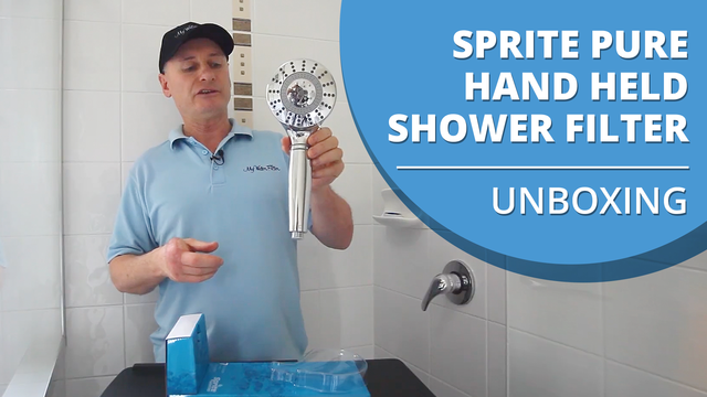 Sprite Shower Pure Hand Held Shower Filter Unboxing