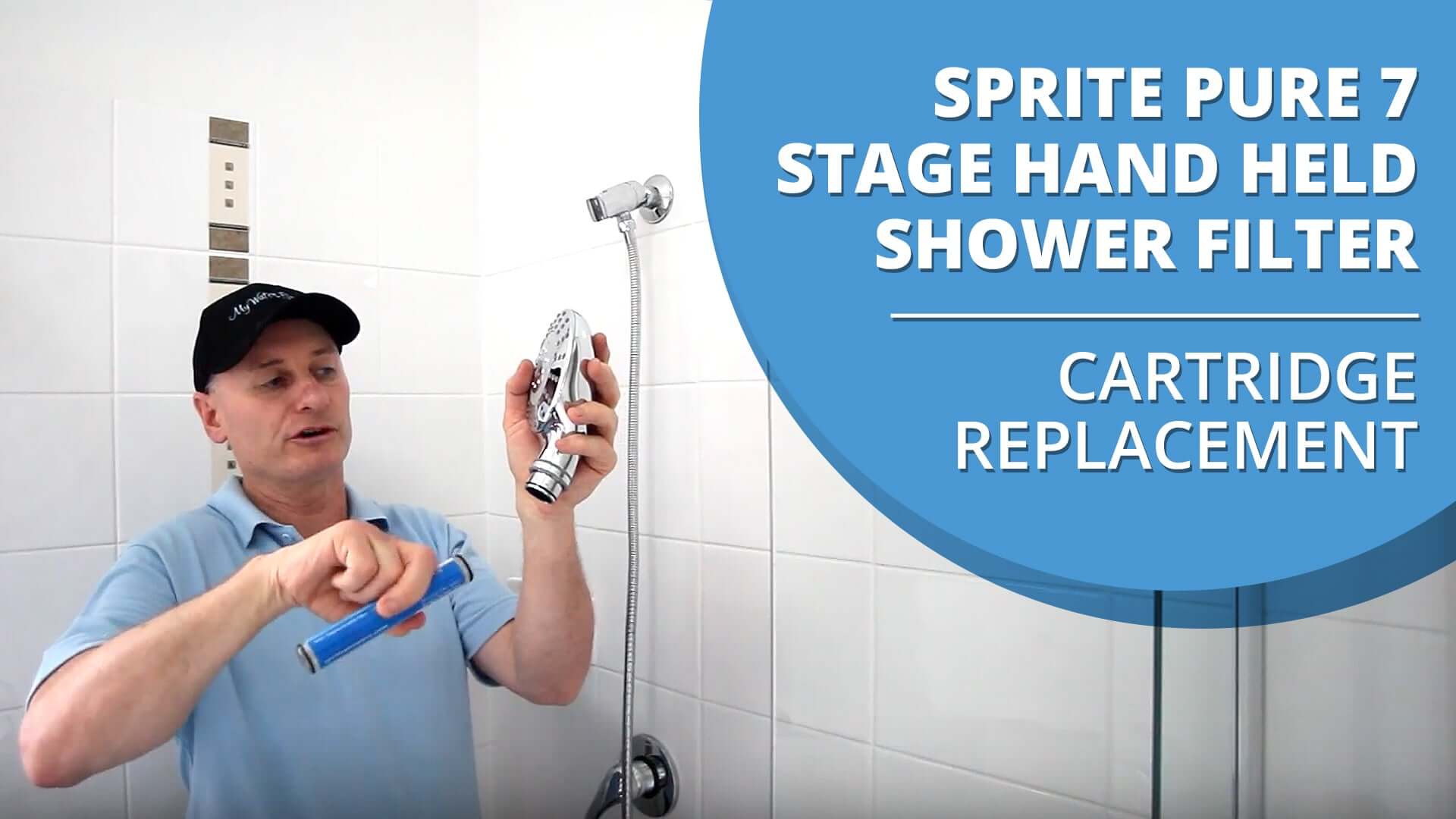 How to Replace the Cartridge in Your Sprite Shower Pure 7 Stage Hand Held Shower Filter