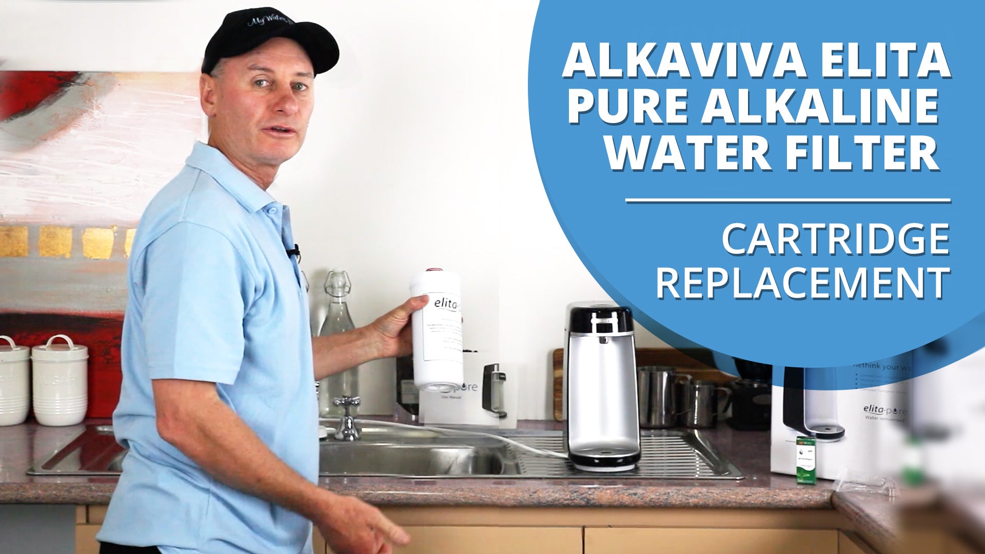 [VIDEO] Alkaviva Elita Pure Alkaline Water Filter - Cartridge Replacement Guide