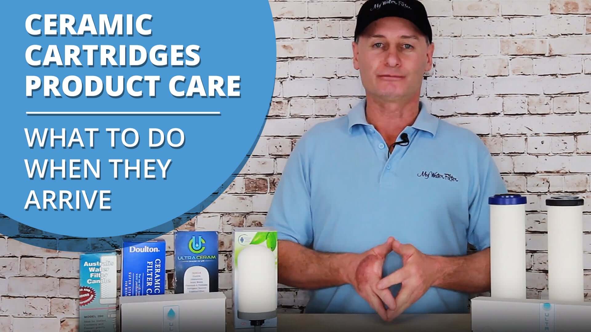 What to do with your Ceramic Cartridge once it arrives - Product Care Video