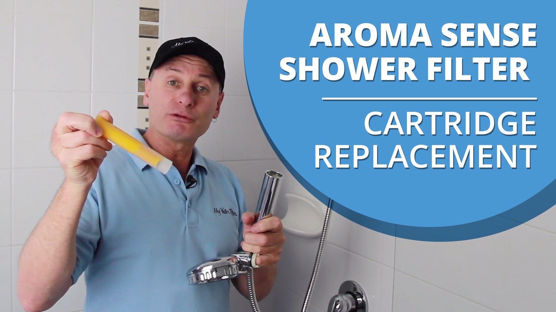 How to change the cartridge in your Aroma Sense Q Vitamin C Shower Filter [VIDEO]