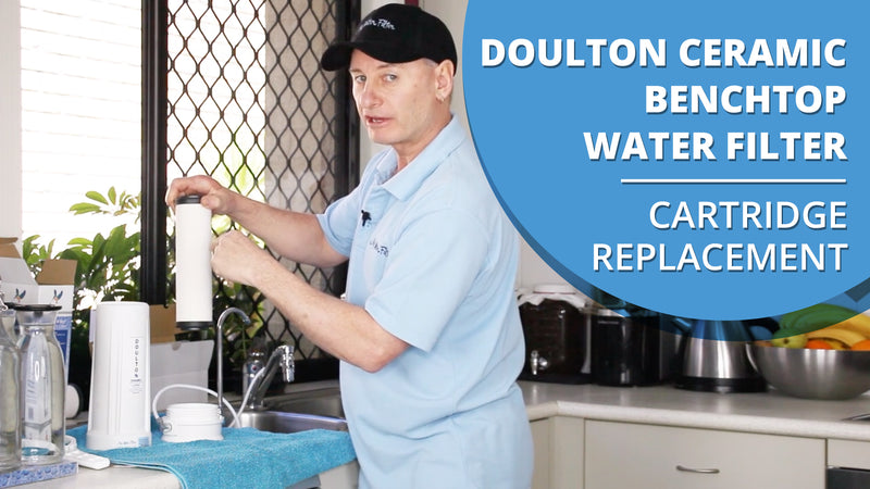 [VIDEO] How to change the cartridge in your Doulton Ultracarb Single Stage Ceramic Benchtop Water Filter