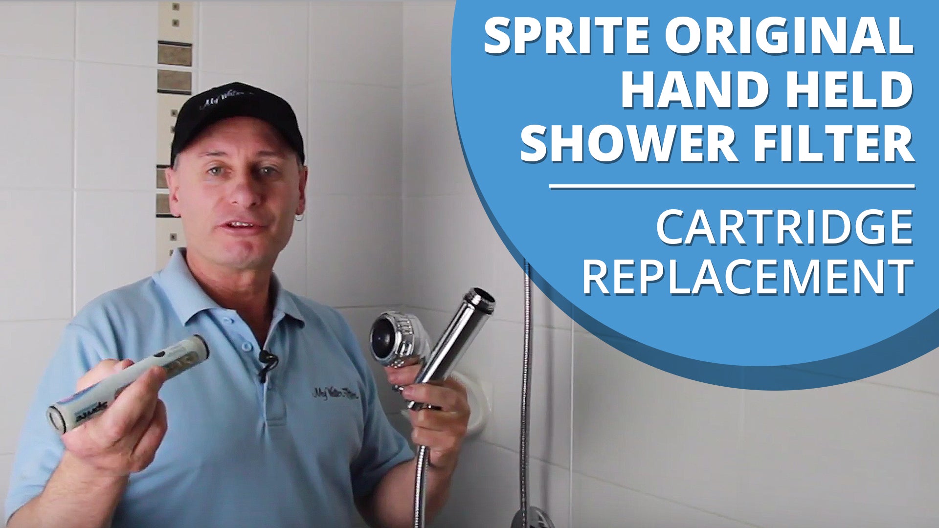 [VIDEO] How to change the cartridge in your Sprite Original Hand Held Shower Handle