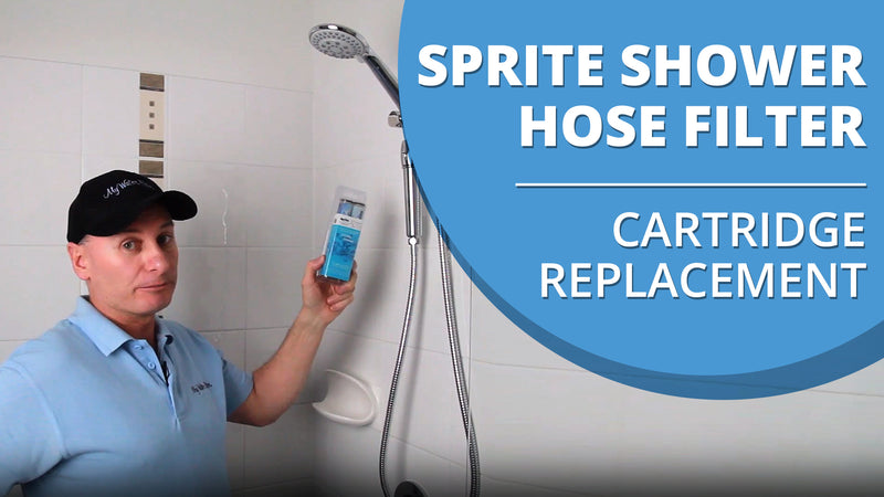 How To Change The Cartridge In Your Sprite Shower Hose Filter [VIDEO]