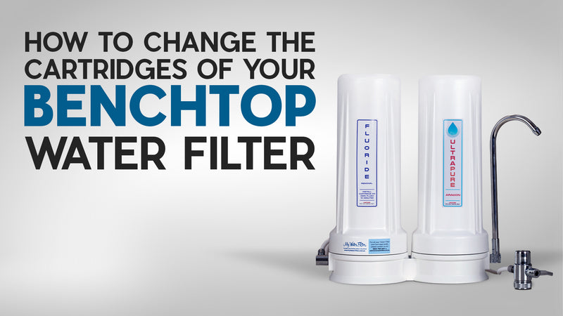 [VIDEO] How to change the Cartridges of your Benchtop Water Filter