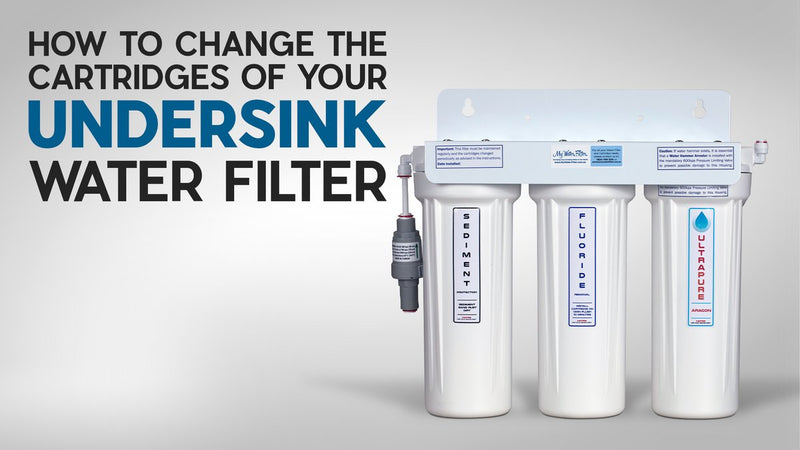 How To Change An Under Sink Water Filter [EASY VIDEO]
