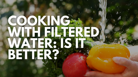 Cooking With Filtered Water - Is It Better?