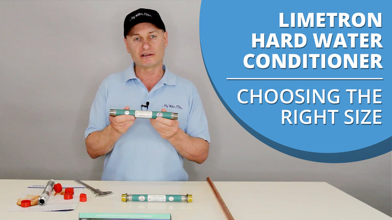 Choosing the correct size Limetron Hard Water Conditioner [VIDEO] 