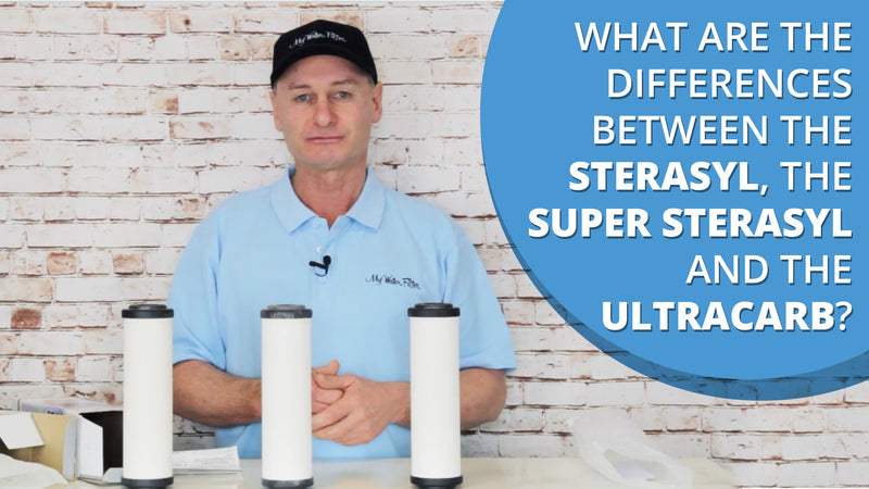 What are the differences between the Doulton Sterasyl, the Super Sterasyl and the Ultracarb? [VIDEO] 