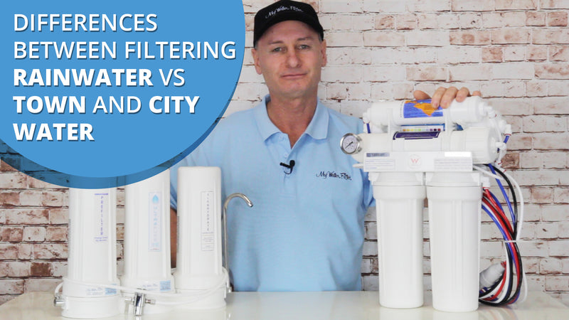 [VIDEO] Differences between filtering Rainwater vs Town and City Water