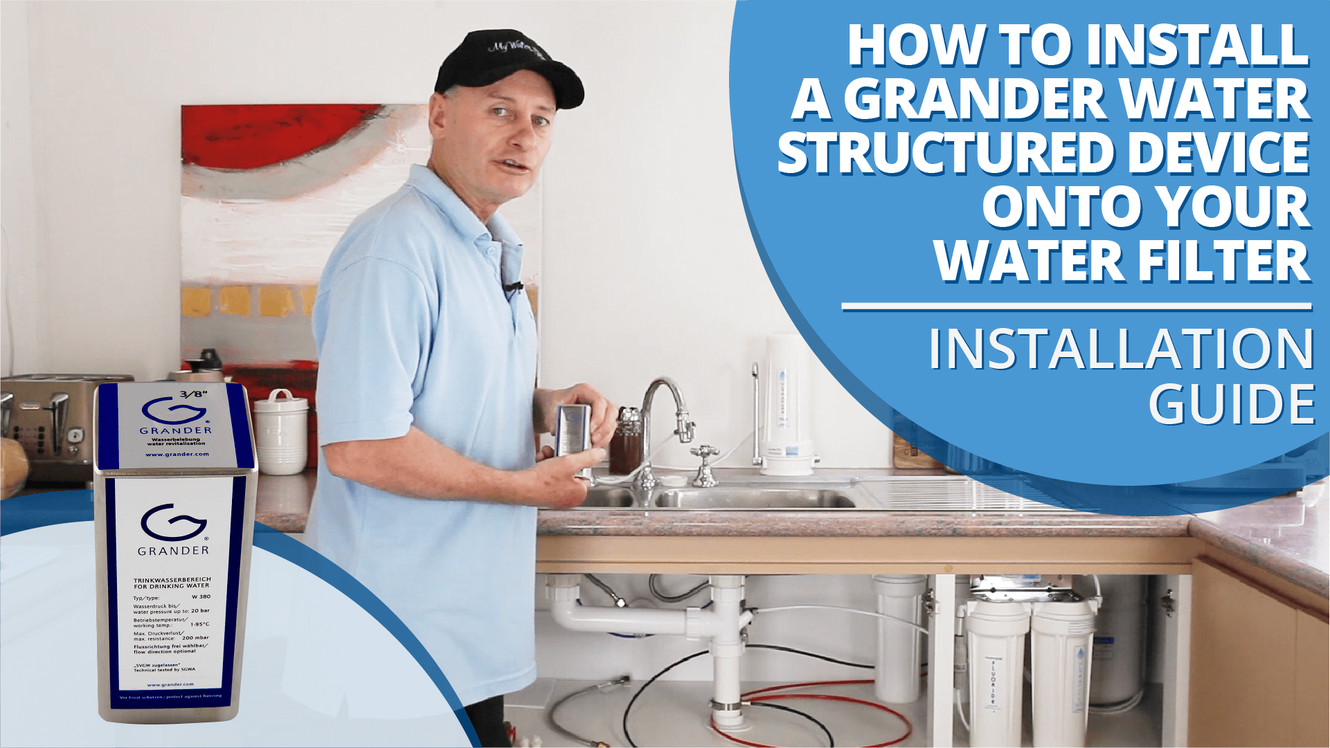 How to Install a Grander Water Structuring Device onto your Water Filter