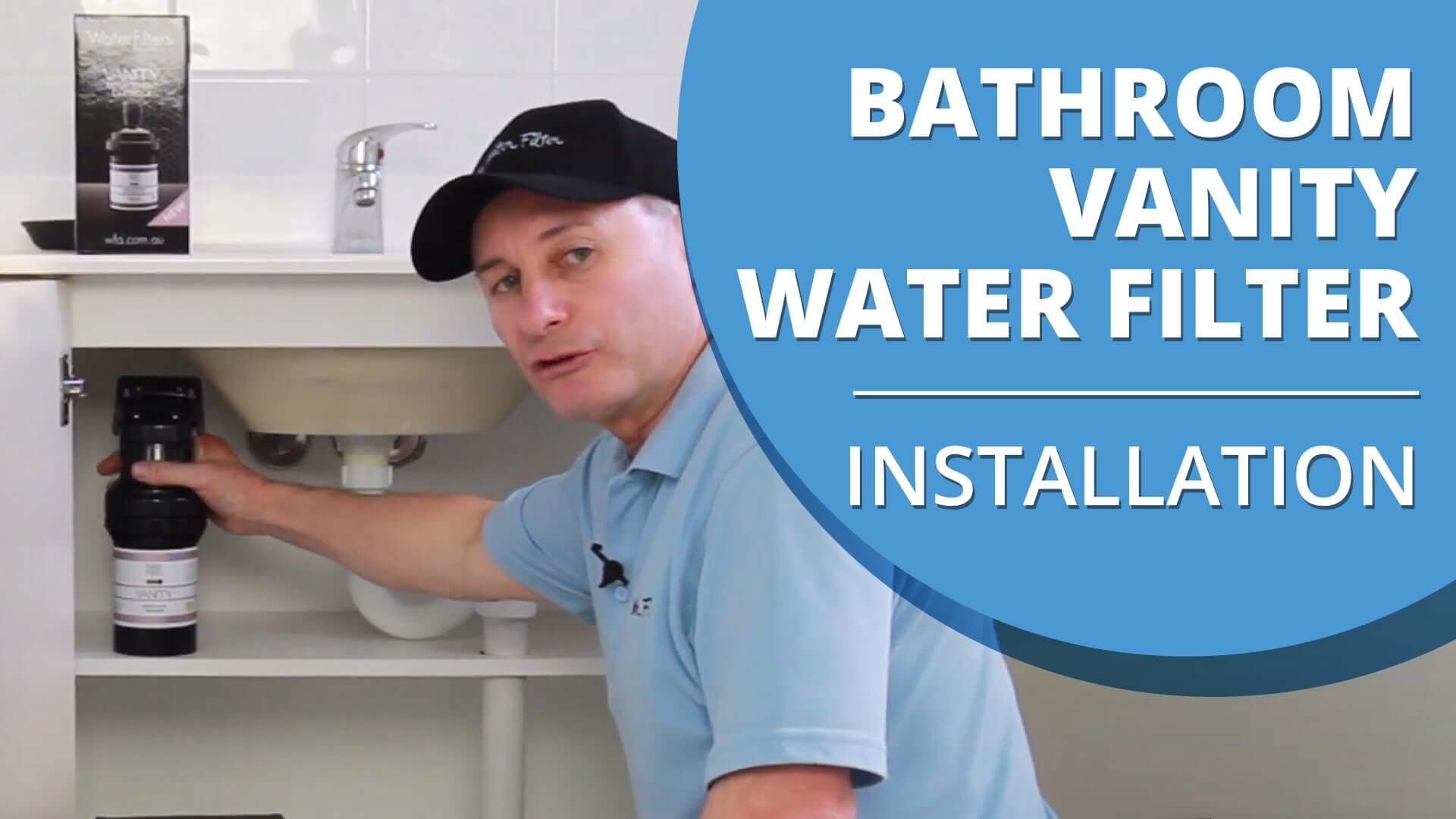 How to install your Bathroom Vanity Inline Water Filter System | Blog