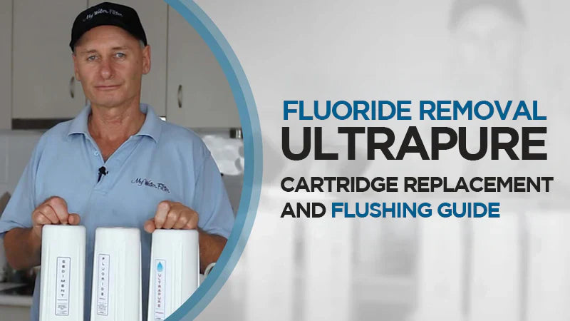 Cartridge Replacement and Flushing Guide for Fluoride Removal Ultrapure Water Filter Systems